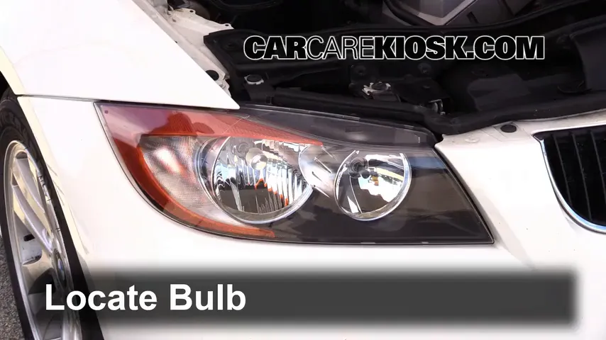 2006 BMW 325i 3.0L 6 Cyl. Lights Parking Light (replace bulb)